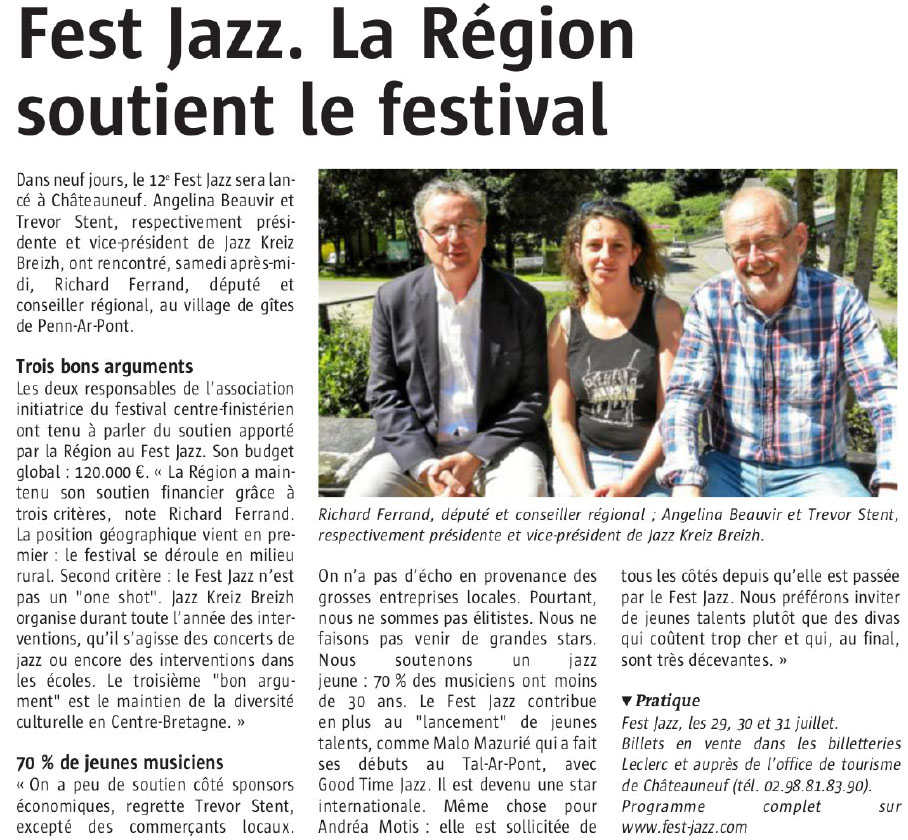 chateauneuf du faou rencontre